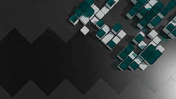 Black White Green Squares, black, square, abstract, artwork, art, digital-art, artist HD wallpaper
