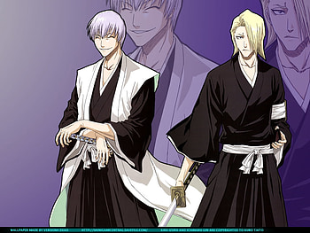 bleach ichimaru gin kira izuru, bleach-ichimaru-gin-kira-izuru HD wallpaper