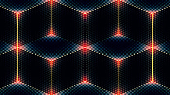 Preview line, shade, color, square, diamond, corners, cube HD wallpaper
