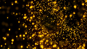 Lights, Gold Dots HD wallpaper