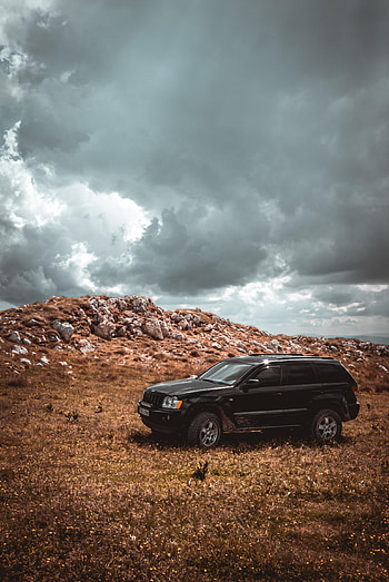 Stones, Sky, Cars, Car, Suv, Side View HD phone wallpaper