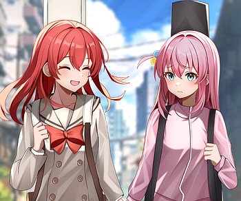Hitori Gotou & Ikuyo Kita, Ikuyo Kita, Hitori Gotou, Anime, Bocchi the Rock! HD wallpaper