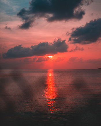 Nature, Sunset, Sky, Sea, Sun, Horizon HD phone wallpaper
