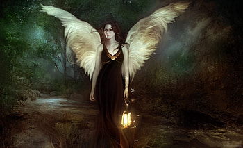 fantasy Art, Artwork, Angel. fantasy Art, Artwork, Drizzt DoUrden, Dungeons And Dragons HD wallpaper