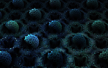 Macro, Dark, Ocean, Surface, Bottom HD wallpaper