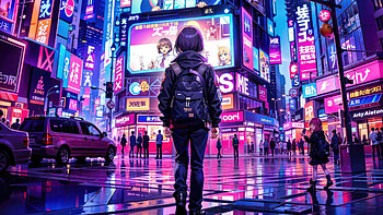 What I Do, anime-girl, anime, artist, artwork, digital-art HD wallpaper