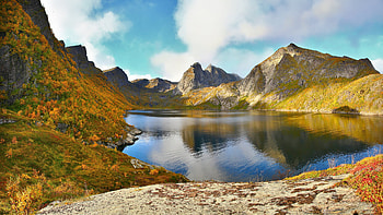 Landscape, Mountains, Lakes HD wallpaper