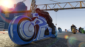 Gta Online Biker, gta-5, games, pc-games, xbox-games, ps-games HD wallpaper
