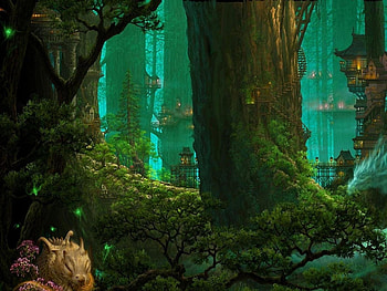 Landscape, Fantasy HD wallpaper