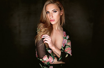 Unknown Model, babe, lady, model, blonde, woman HD wallpaper