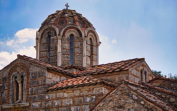 Omorfokklisia, Greek Orthodox church, old church, Galatsi, Greece, stone church HD wallpaper