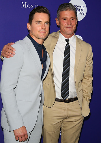 Age-gap celebrity couples, Love knows no bounds, Matt Bomer and Simon Halls, Enduring romance HD phone wallpaper