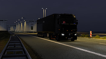 Euro Truck Simulator 2 1920x1080, Euro Truck Simulator 2, Renault Trucks, video game HD wallpaper