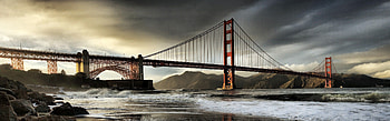 San Francisco, Dual monitor, , Backgrounds HD wallpaper
