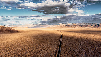 Desert Landscape, Vast emptiness, Silence of nature, Pristine beauty HD wallpaper