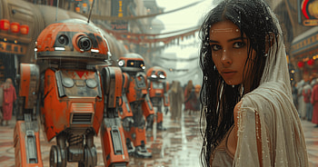 AI Art, woman HD wallpaper