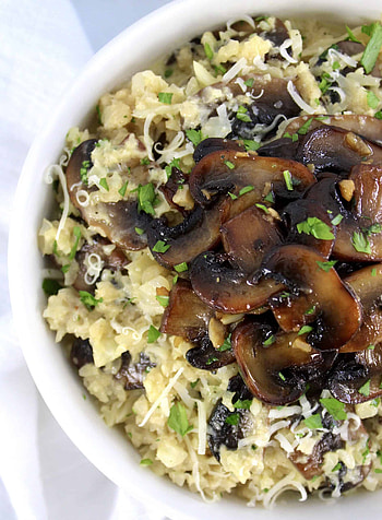 Cauliflower mushroom risotto, Keto cooking, Christian, Food HD phone wallpaper