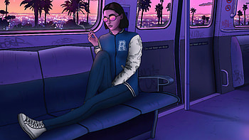Ride Home, artist, artwork, digital-art HD wallpaper