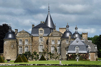 Chateau de la Bourbancais, France, stone, castle, france, house HD wallpaper