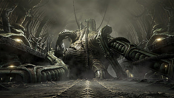 Heart Of The Hive, H.R. Giger HD wallpaper