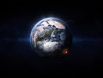 Landscape, Planets, Universe HD wallpaper