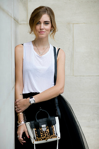 Chiara Ferragni, Fashion inspiration, Women's fashion trends HD phone wallpaper
