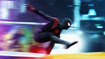 SpiderMan Into The Spider Verse Movie Digital Art, spiderman-into-the-spider-verse, 2018-movies, movies, spiderman, animated-movies, artist, artwork, artstation HD wallpaper