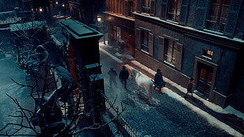 Hugo movie, Great cinematography, Martin Scorsese, Film stills HD wallpaper
