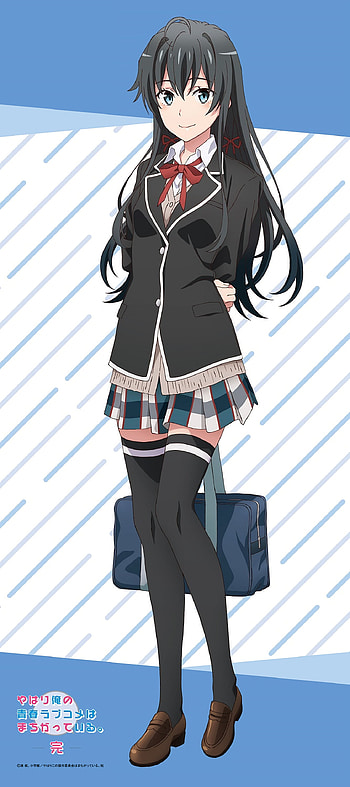 Yukino Yukinoshita, hikigaya, oregairu, hachiman HD phone wallpaper