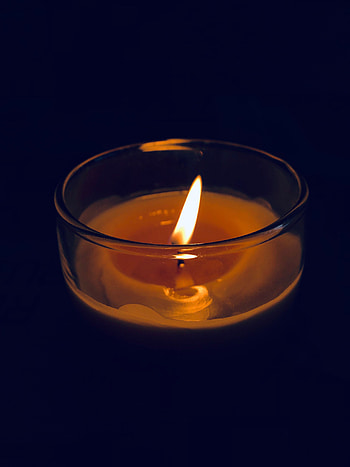 Fire, Dark, Miscellanea, Miscellaneous, Glass, Candle, Wick, To Burn, Burn HD phone wallpaper
