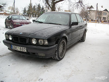 bmw, e34, facelift, m50 HD wallpaper