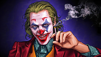 Joaquin Phoenix As Joker, joker, supervillain, superheroes, artist, artwork, digital-art, artstation HD wallpaper