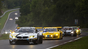 Car in training, bmw, road, car, training HD wallpaper