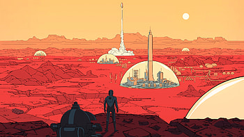 Colonization, Mars HD wallpaper