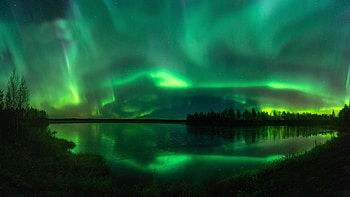 Aurora Borealis, night, sky, nature HD wallpaper