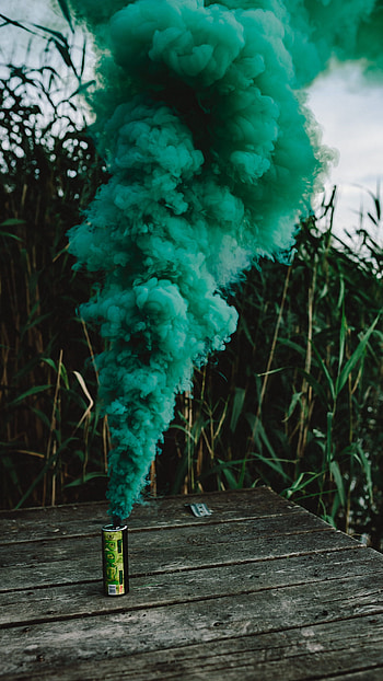 Smoke, Green HD phone wallpaper