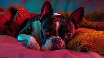 Boston Terrier – Cute Dog Background, Boston Terrier HD wallpaper