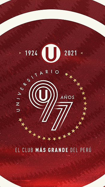 Aniversario, Universitario de deportes, 97 años, Peru HD phone wallpaper