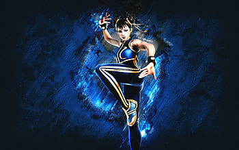Fortnite Nostalgia Chun Li Skin, Fortnite, main characters, blue stone background, Nostalgia Chun Li, Fortnite skins, Nostalgia Chun Li Skin, Nostalgia Chun Li Fortnite, Fortnite characters HD wallpaper