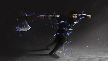 Thor 2020, thor, superheroes, artwork, artist, digital-art, artstation HD wallpaper