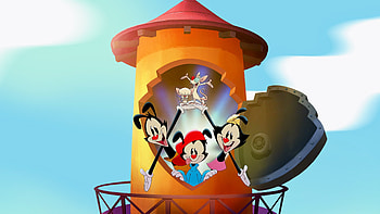 Warner Bros. Water Tower, Animaniacs HD wallpaper