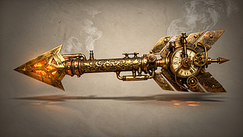Clockwork Arrow — HD wallpaper