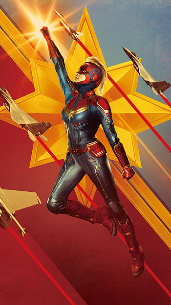 Captain Marvel (2022) movie HD phone wallpaper