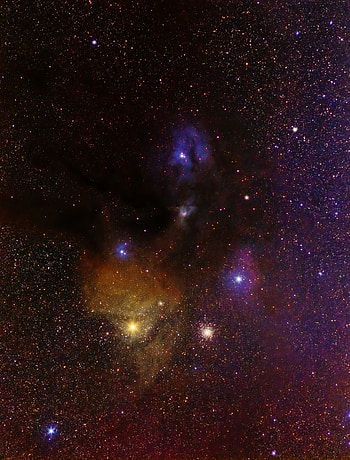 Universe, Stars, Nebula, Galaxy, Glow, Galaxies HD phone wallpaper