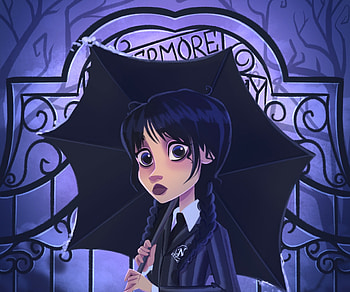 Wednesday Addams, Wednesday Addams, TV Show, wednesday HD wallpaper