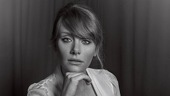 Bryce Dallas Howard, Monochrome, Celebrities HD wallpaper