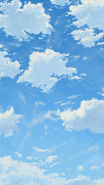 X . art anime sky, Aesthetic Anime Sky HD phone wallpaper
