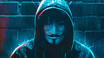Anonymus My Identity, anonymus, artist, artwork, digital-art, neon HD wallpaper