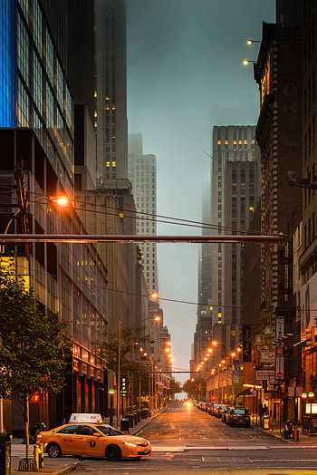 Cities, Cars, City, Building, Street, New York HD phone wallpaper