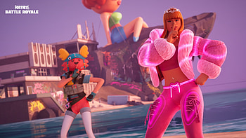 Ice Spice shines bright in Fortnite Royale, video game, Fortnite HD wallpaper